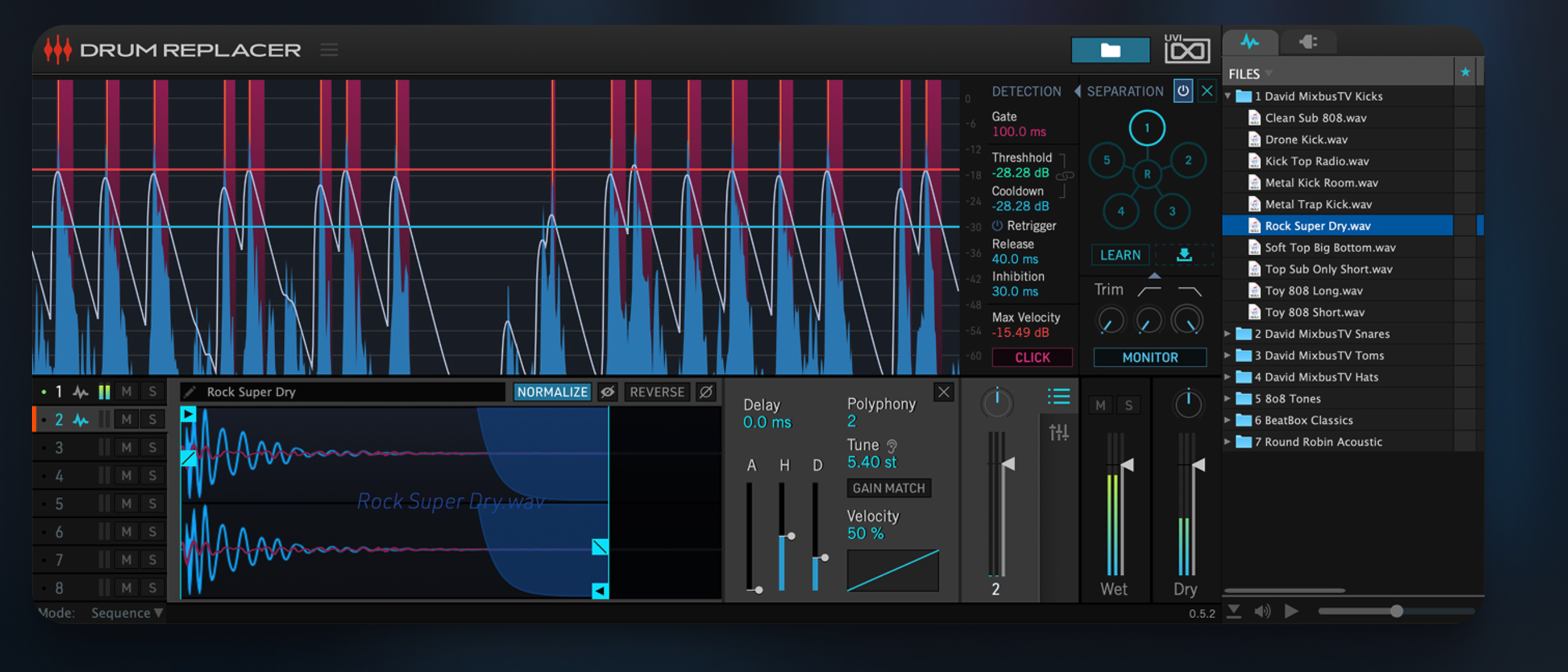 UVI DRUM REPLACER